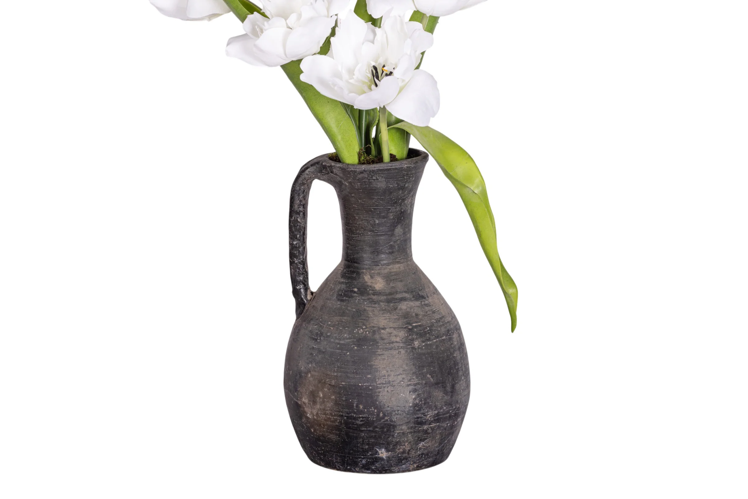 10" Laurel Vase with Tulip Arrangement AR1521 - Image 4