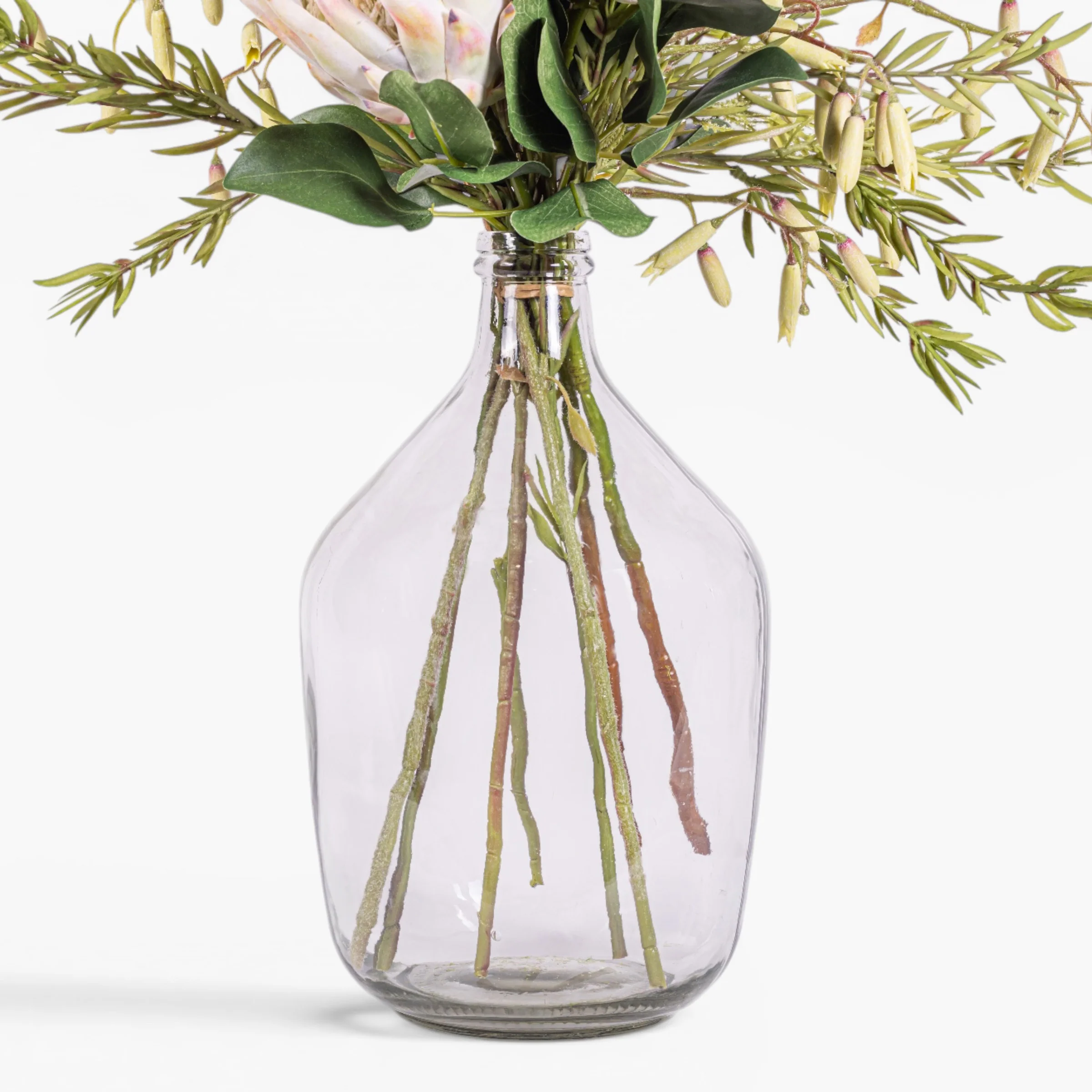 15" Luna Vase with King Protea Arrangement AR1944 - Image 4