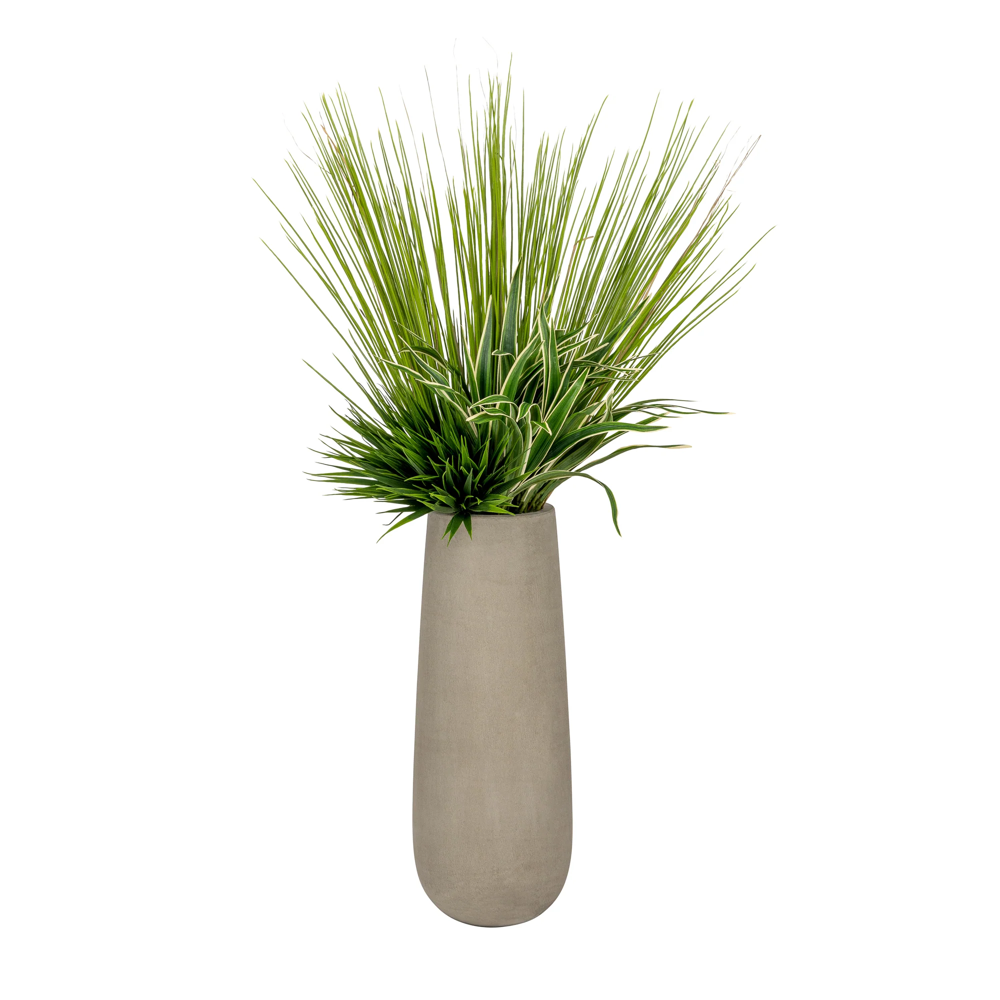 21" Newport Vase with Grass Arrangement AR1687