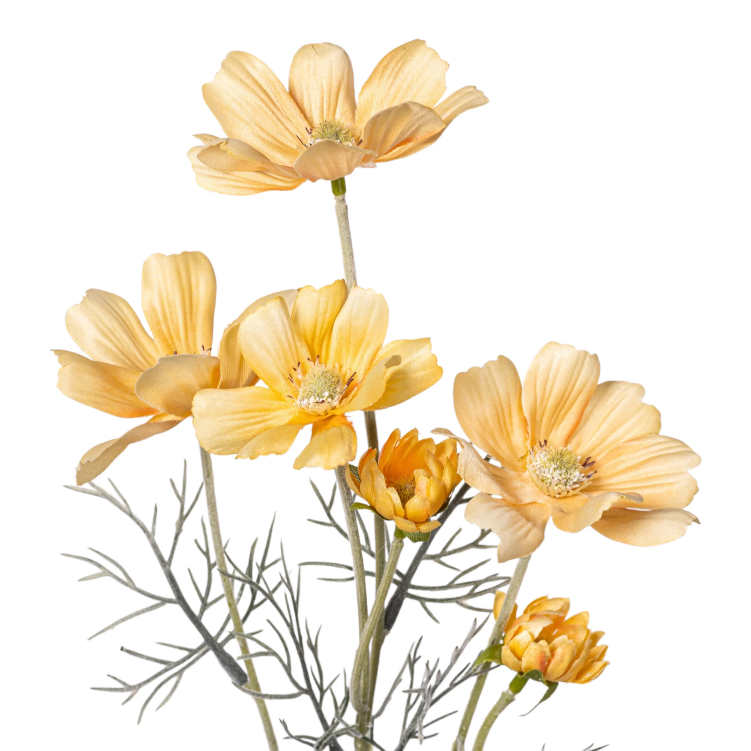 24" Orange Wildflower Spray Stem FL1130 - Image 2