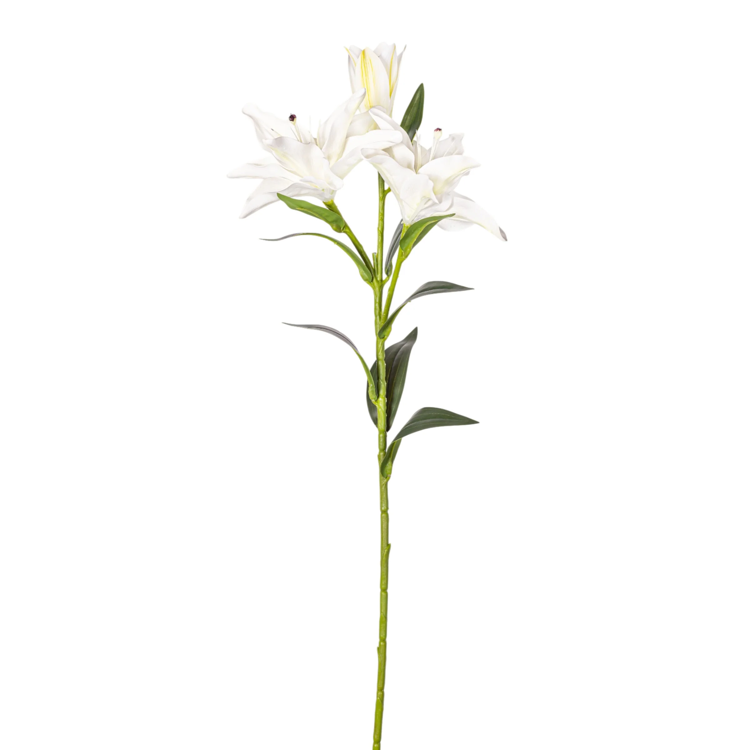 30" Casa Blanca Lily Stem - Real Touch FL1128 - Image 3