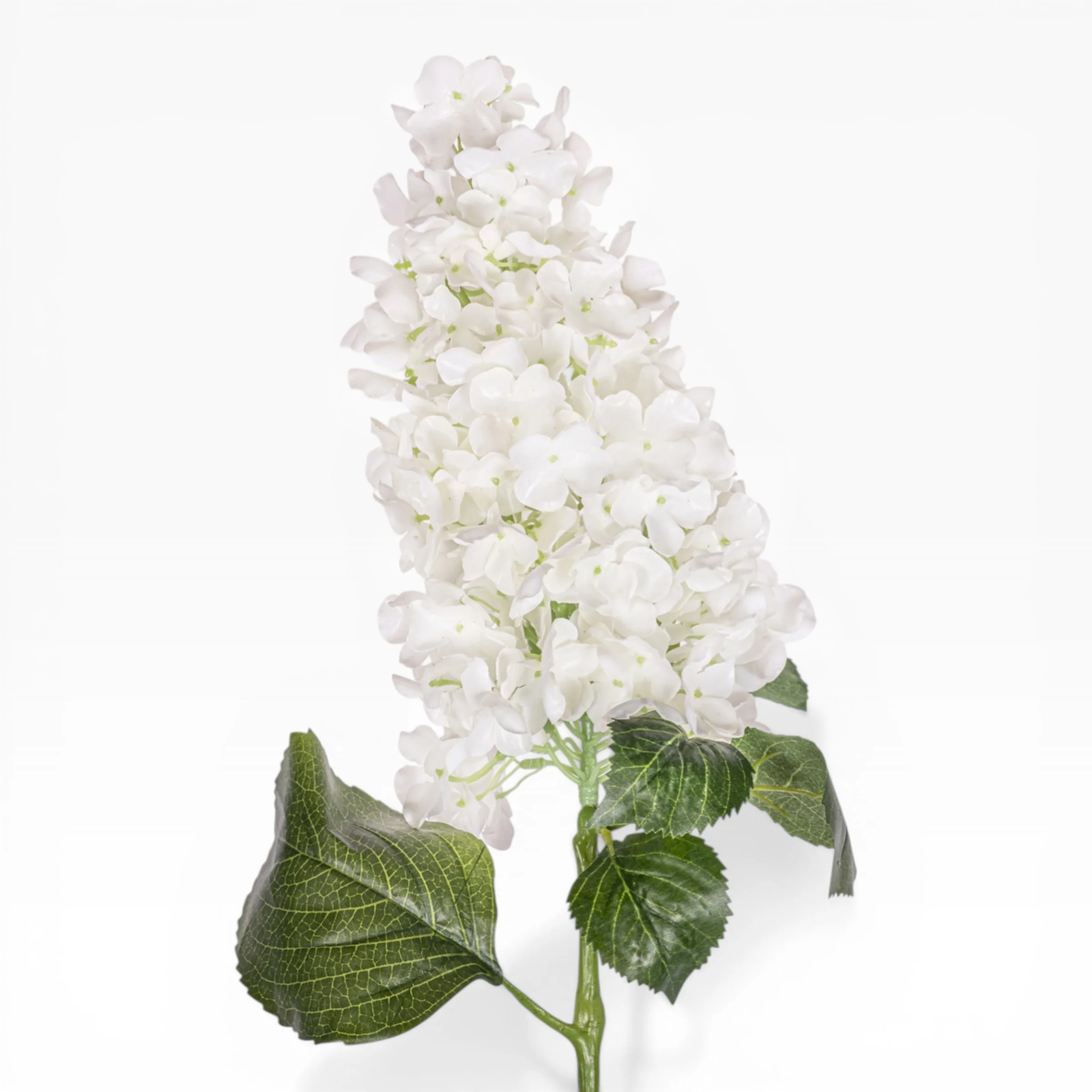 36" Real Touch Cone Hydrangea Stem - White FL1100