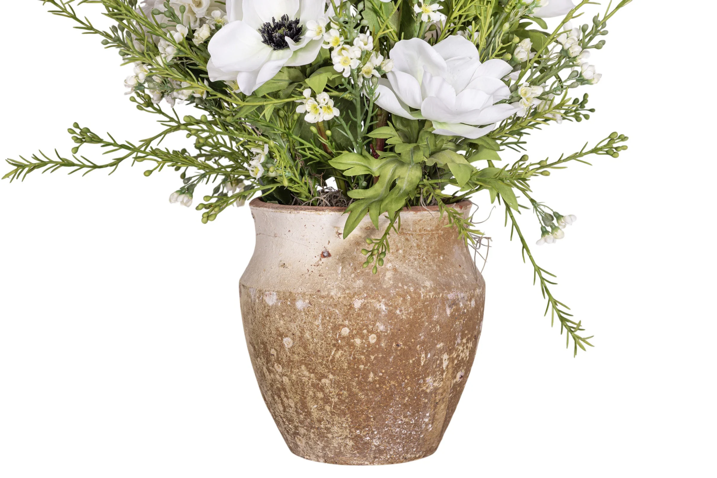 8" Titan Pot with Floral Arrangement AR1695 - Image 4
