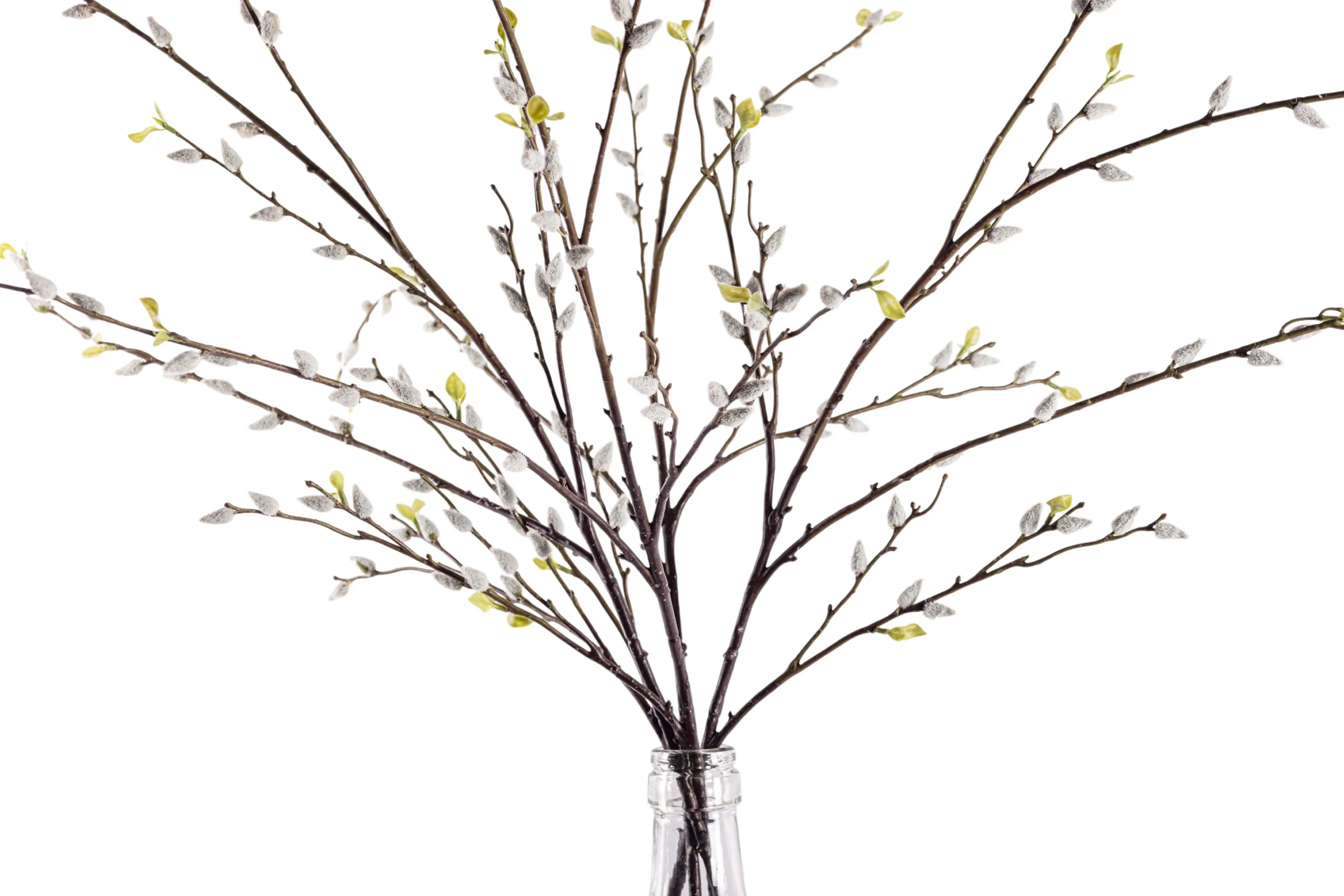 36" Luna Vase with Pussy Willow Arrangement AR1928 - Image 3