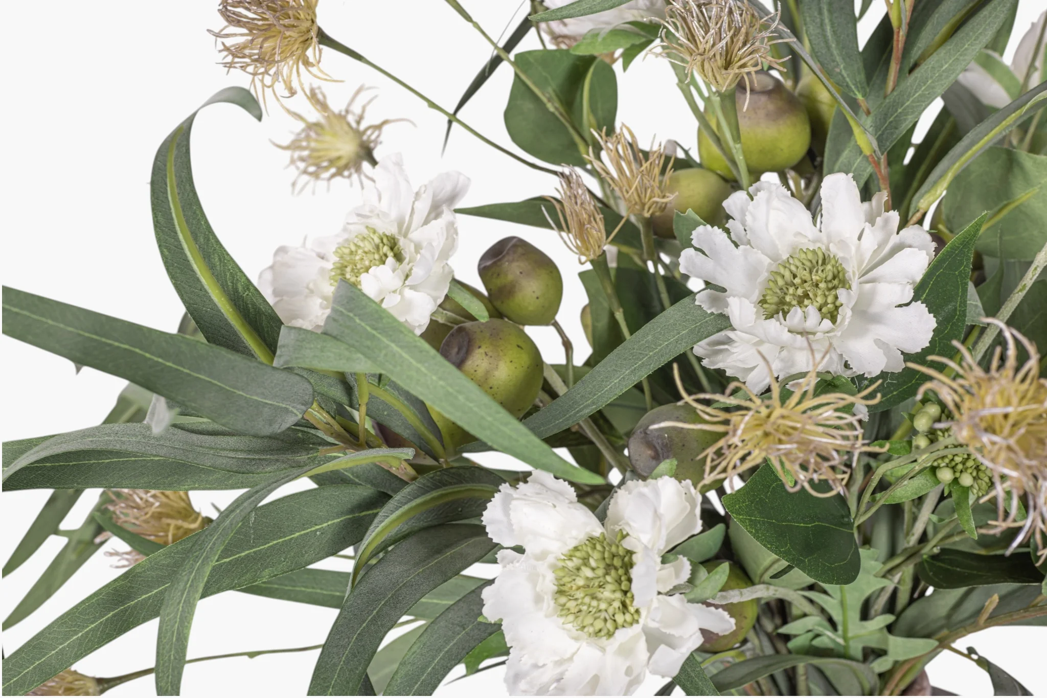 20" Loen Pot with Eucalyptus Arrangement AR1955 - Image 4