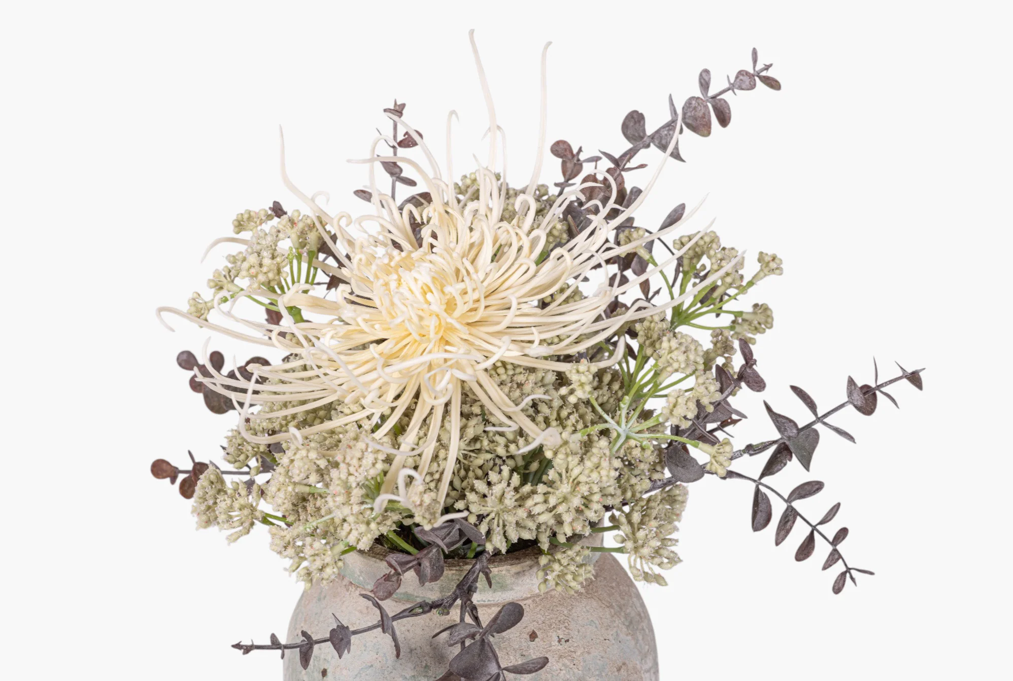 9" Lyric Pot with Mixed Floral Arrangement AR1972 - Image 2