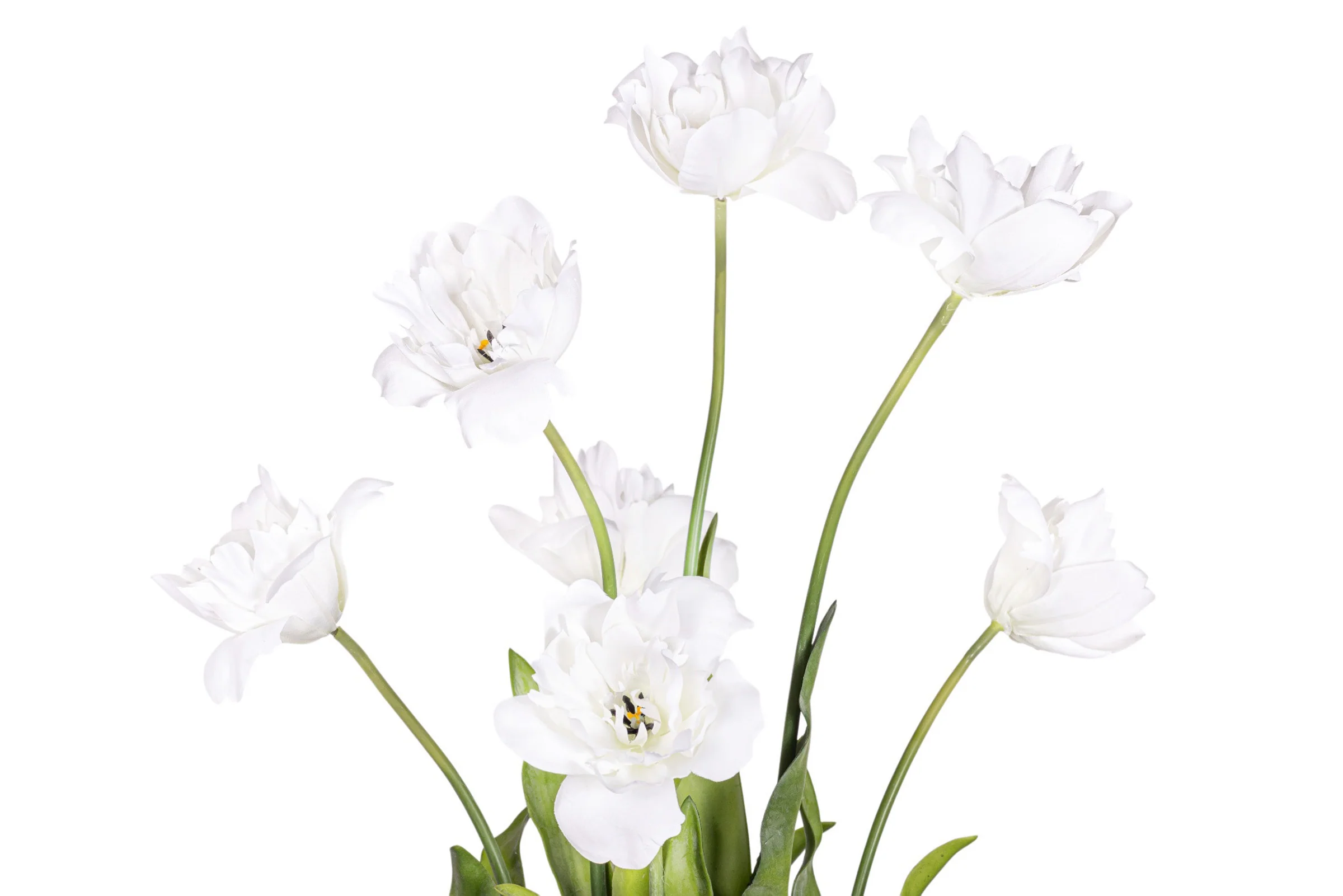 19" Titan Pot with Tulip Arrangement AR1974 - Image 4
