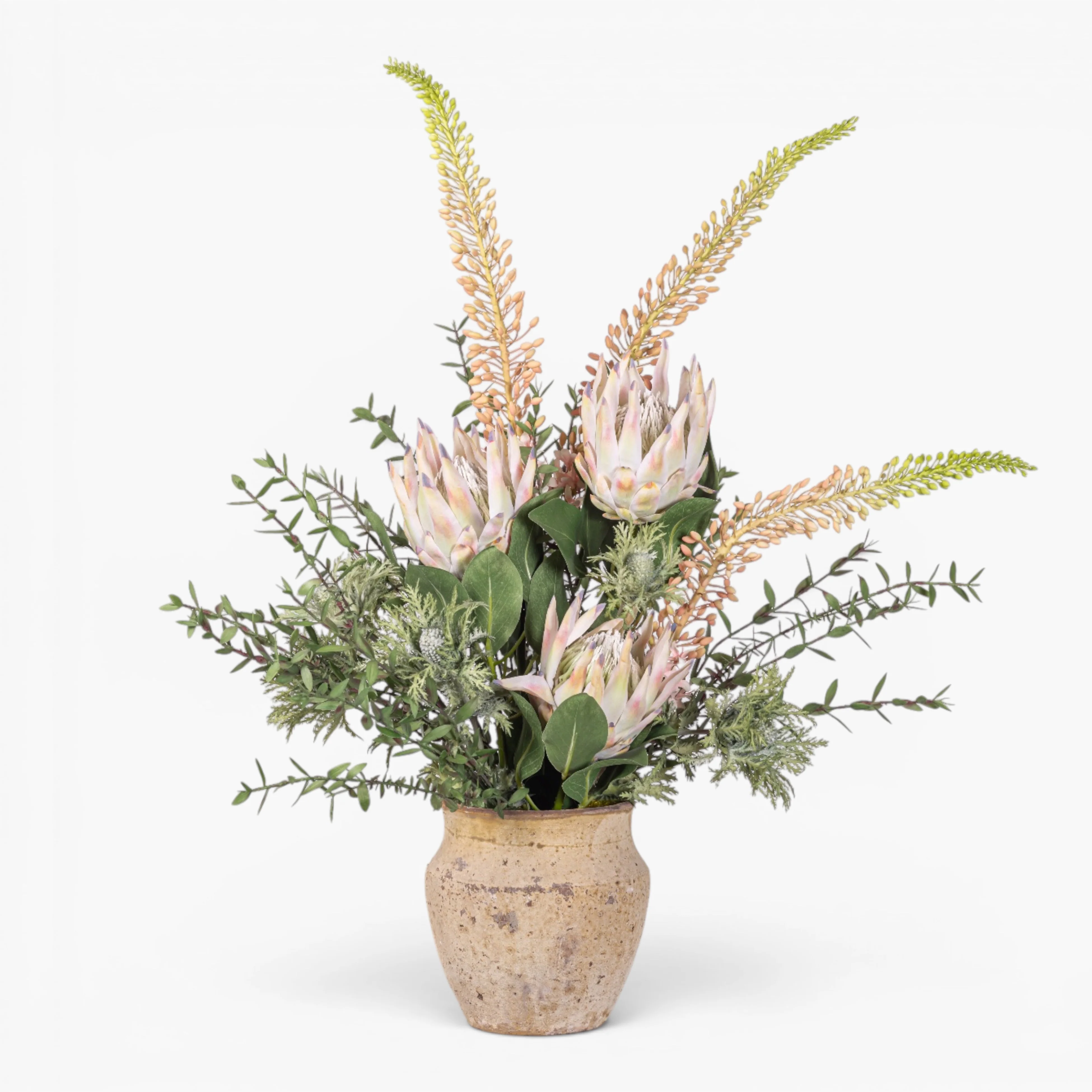 18" Titan Pot with Mixed Floral Arrangement AR1978