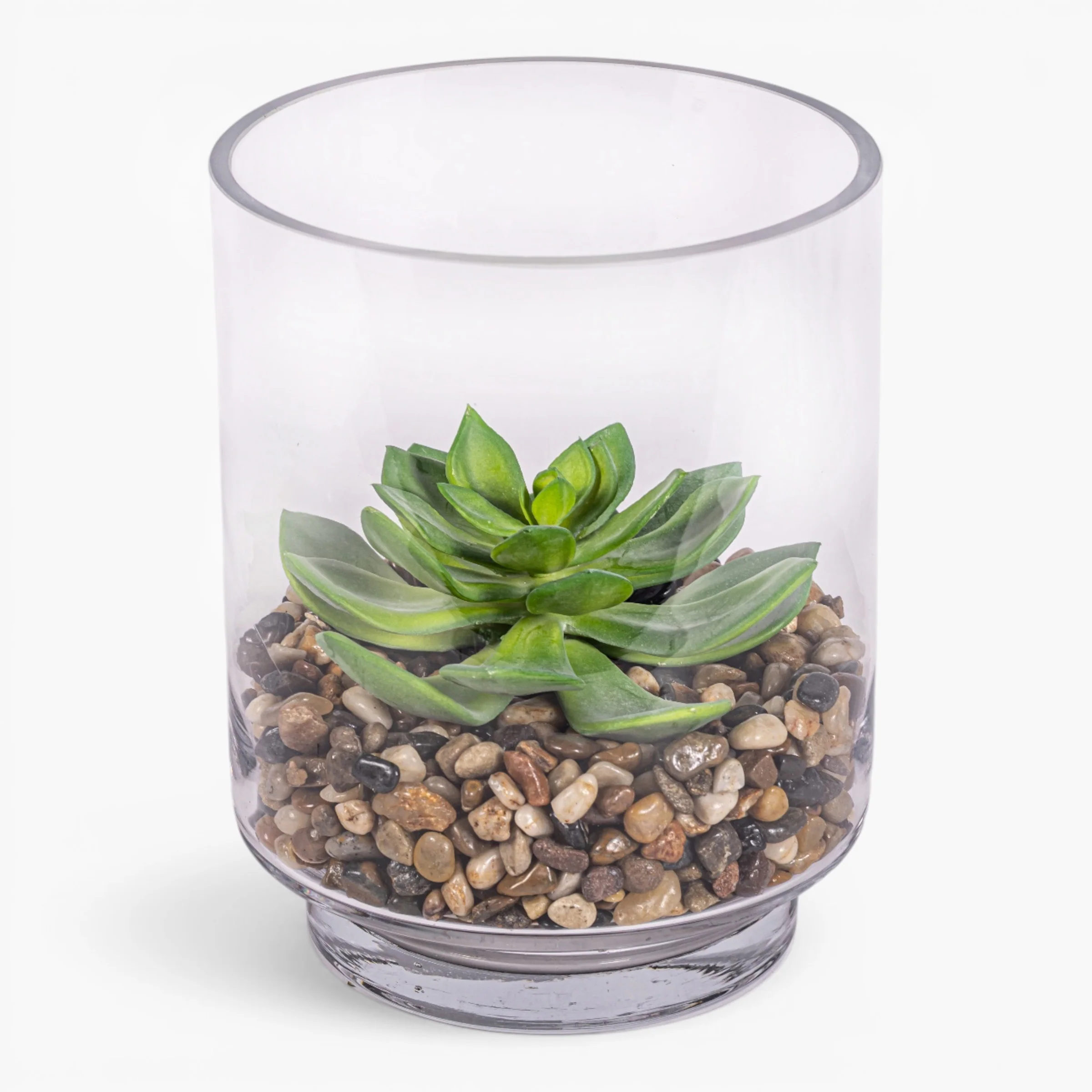 Harbor Vase with Succulent Arrangement AR2005 - Image 2