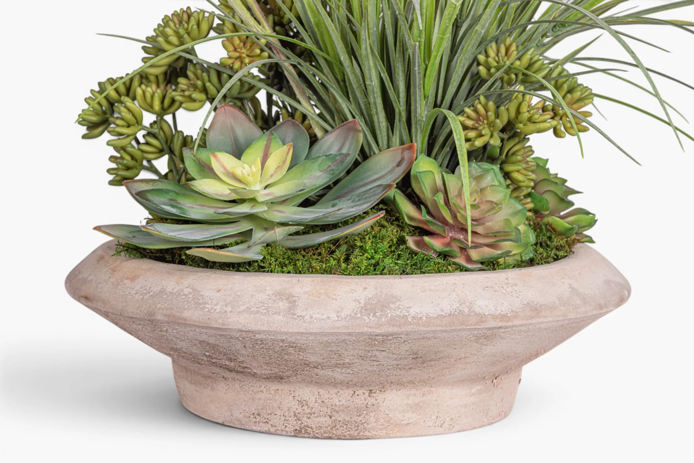Sayulita Saucer wiht Mixed Arrangement AR2012 - Image 3
