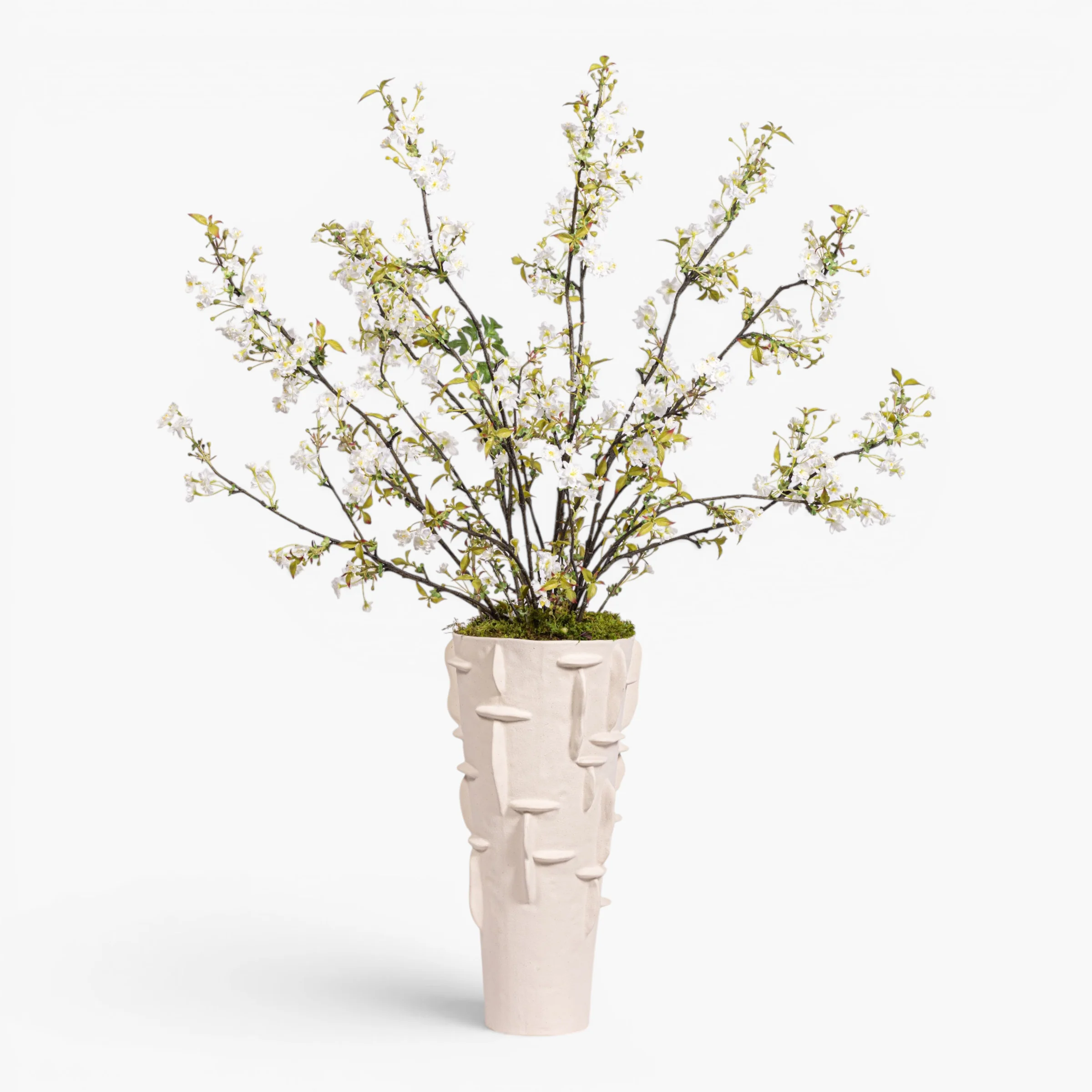 Finnegan Vase with Cherry Blossom Arrangement AR2014