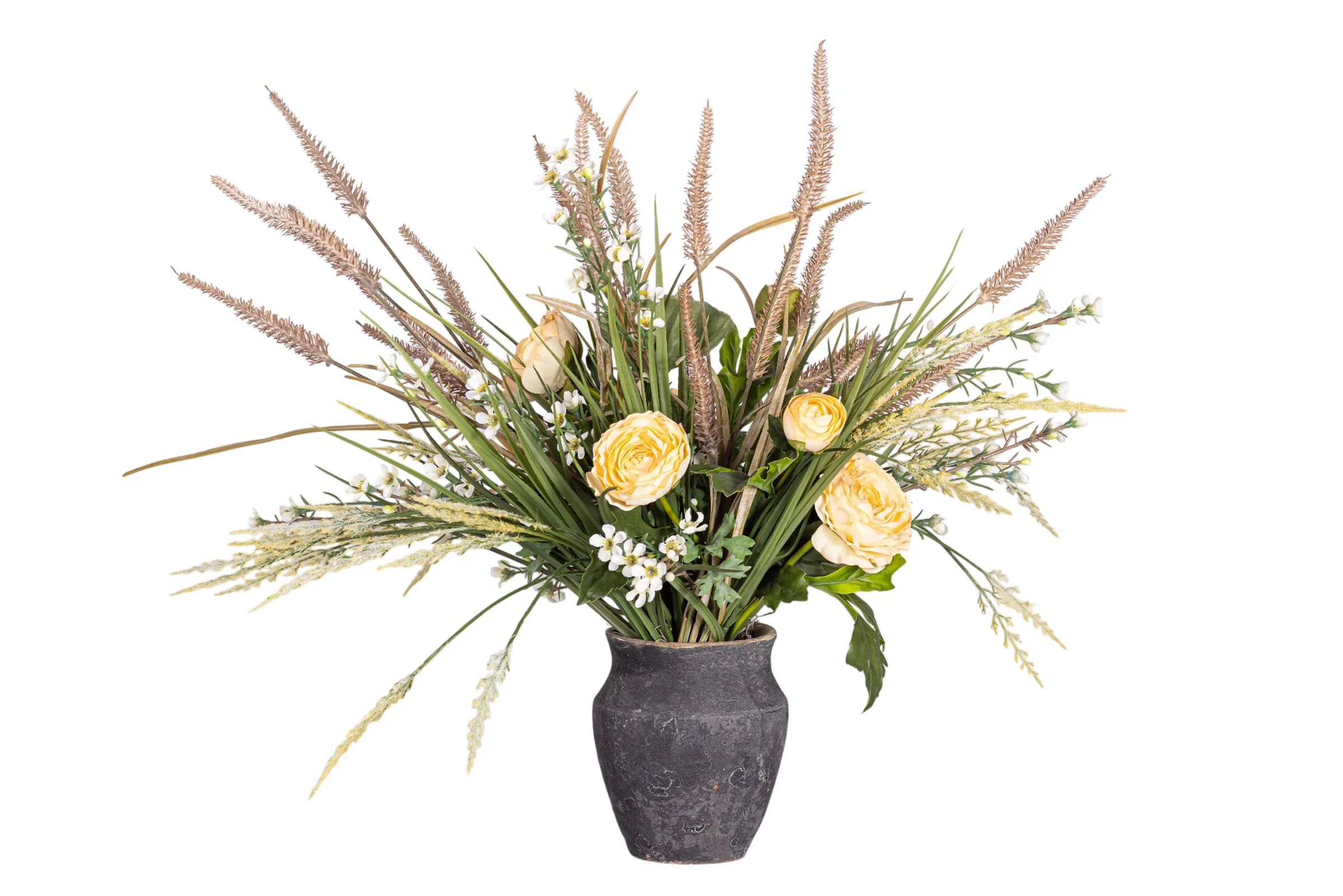 Titan Pot with Mixed Floral Arrangement AR1949 - Image 3