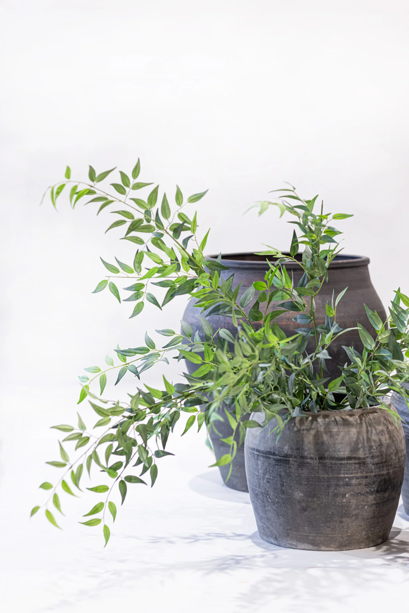 Vintage Clay Pot - Black Grey CN1154 - Image 3